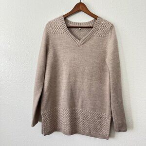 41 Hawthorn size Large Women’s sweater Knit Crochet